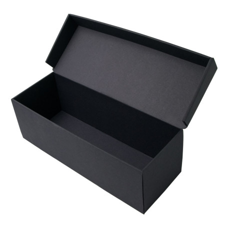 Flip Lid Horizontal Black Gift Box