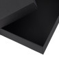 Large Black Square Gift Box of Height 8.5 cm