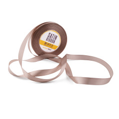 Latte Satin Ribbon | 12 mm Wide, 32 m Long | Superbox