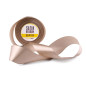 Wide Latte Satin Ribbon, 38 mm Width