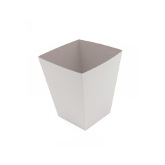 Medium Size White Popcorn Box | 140x140x170 mm | Superbox