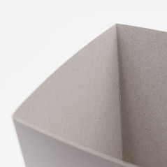 Medium Size White Popcorn Box | 140x140x170 mm | Superbox