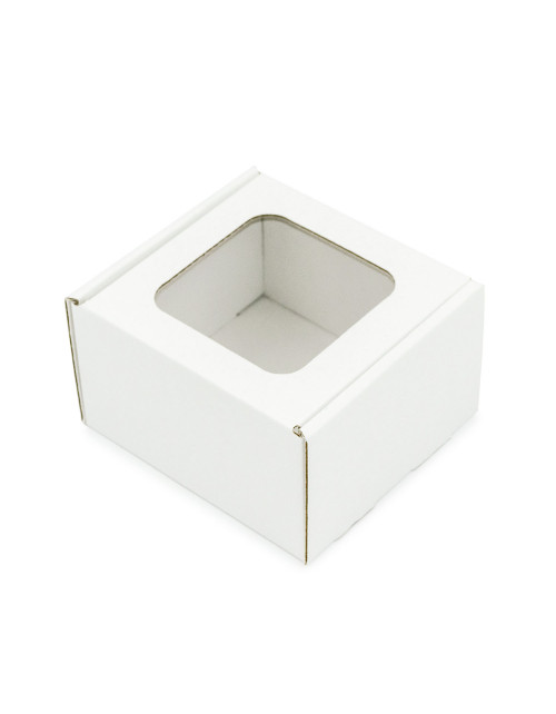 Кубическая коробочка с прозрачным окошком