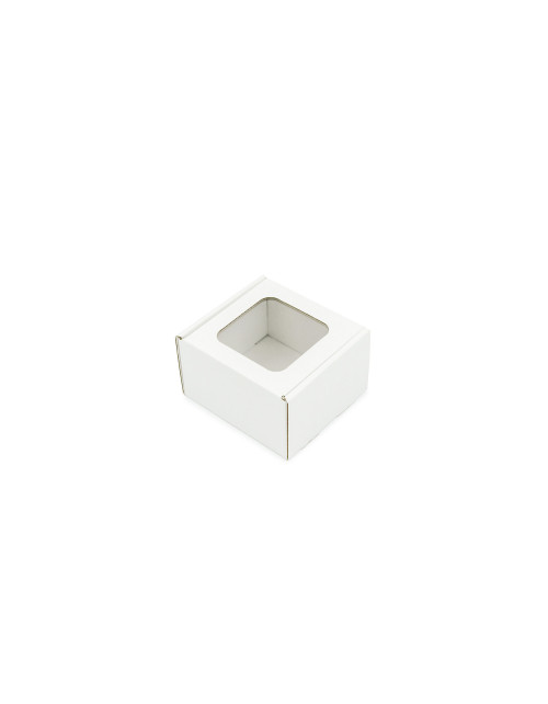 Кубическая коробочка с прозрачным окошком