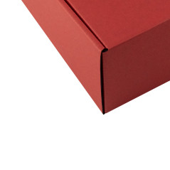 Red Gift Box for Bottle | 340x195x85 mm | Superbox