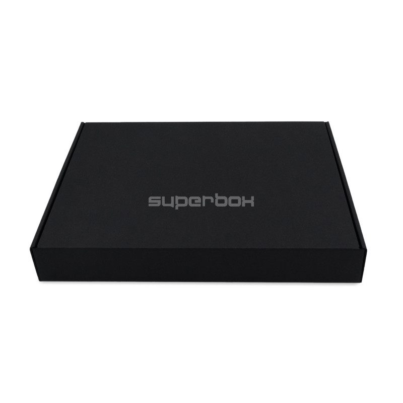 Чёрная подарочная коробка для футболок или фотоальбома без окошка Чёрная подарочная коробка для футболок или фотоальбома без окошка