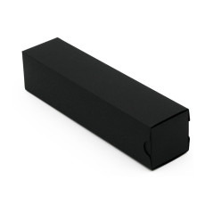 Black Small Oblong Slide Box Closed