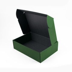 Green A4 format premium box