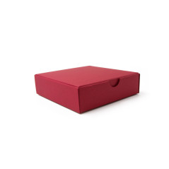 Gift Box from Red Decorative Cardboard