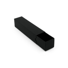 Black Small Oblong Slide Box Closed