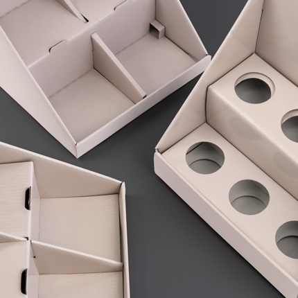 Papist POS-stendid toodete eksponeerimiseks müügikohtades