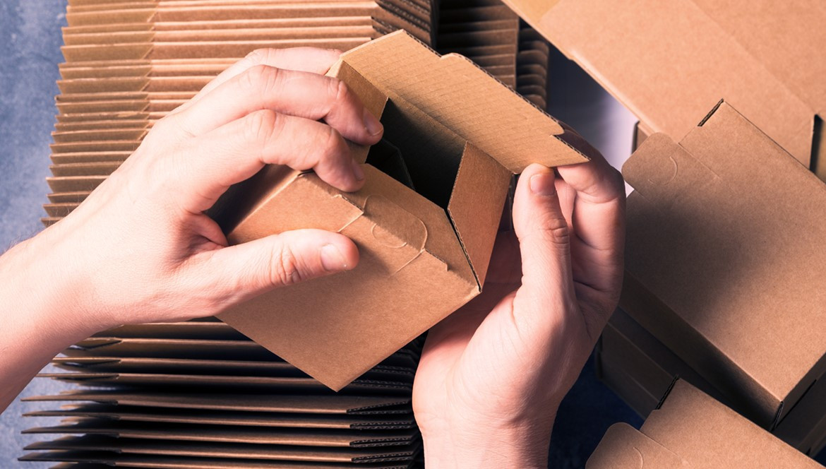 Как правильно сложить упаковку